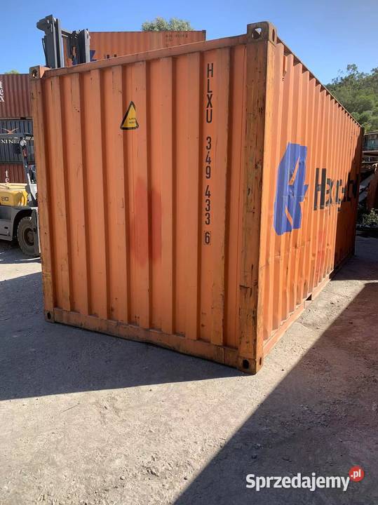 Kontener morski 20DV 6 metrowy mazowieckie Radom sprzedam