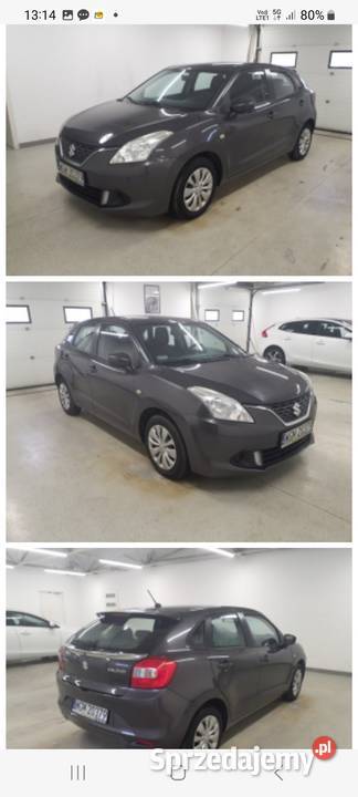 Suzuki Baleno salon czujnik parkowania