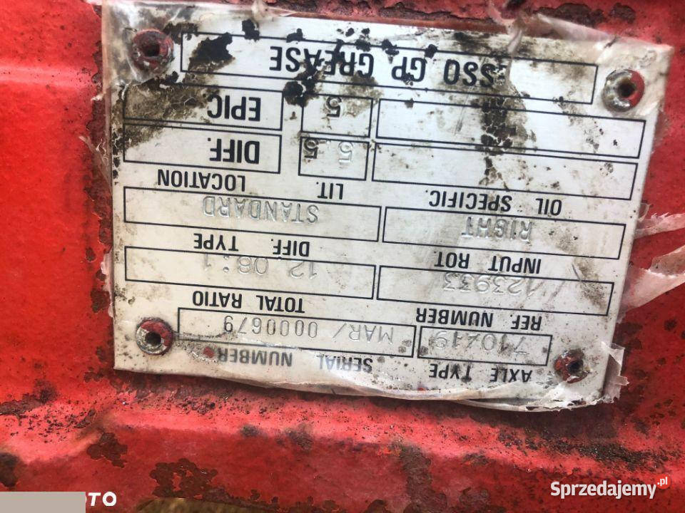 Manitou Carraro Sworzeń Zwrotnicy