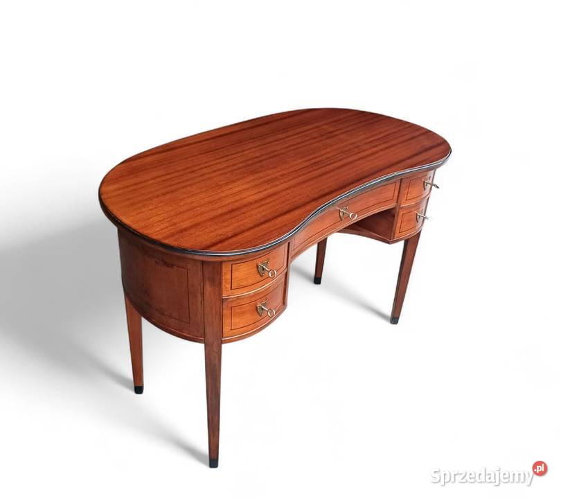 Antyczne Biurko w kształcie Nerki styl Angielski Suchorzew