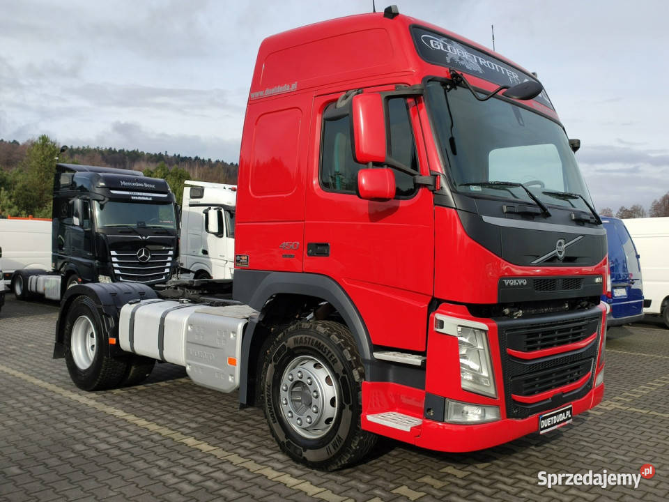 Volvo FM 450 Euro 6 GLOB STANDARD Waga 6500 elektryczne szyby świętokrzyskie Widełki