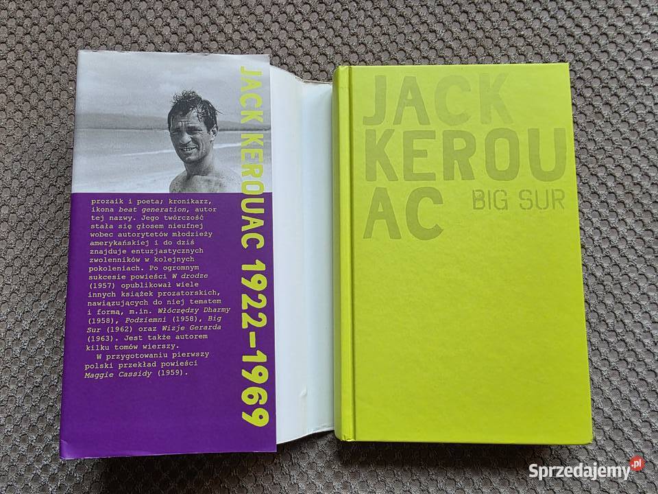 Jack Kerouac Big Sur twarda z obwolutą małopolskie Kraków