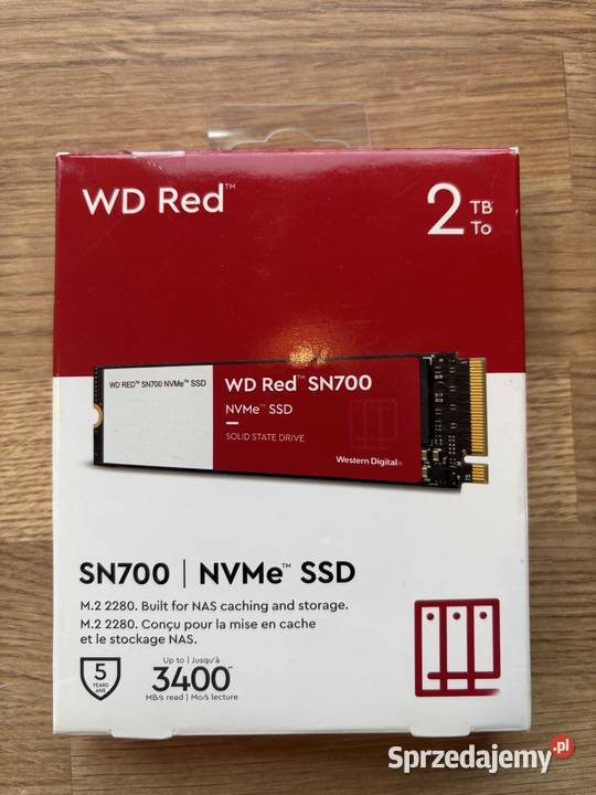 Dysk SSD M2 WD RED SN700 2TB NAS SERWER Sączów