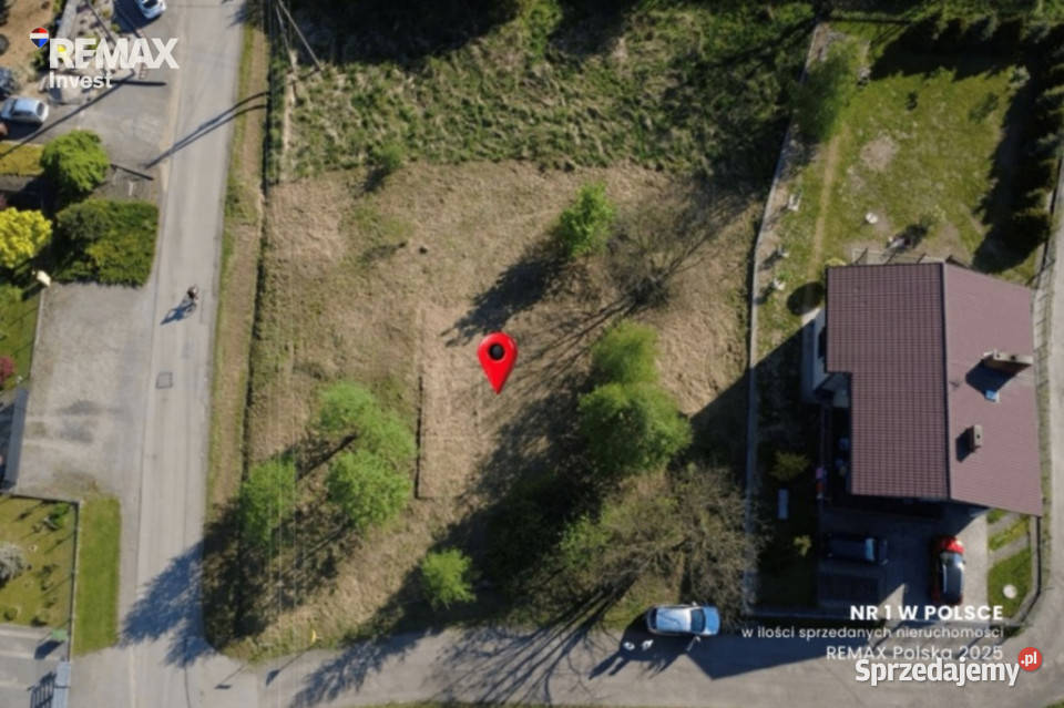 Unikalna działka w Strumieniu na sprzedaż 25m śląskie Strumień