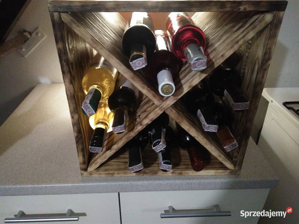 Winiarka stojak na wino regał na wino półka na świętokrzyskie Radków