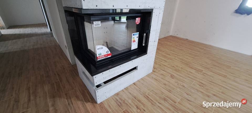 Kominek narożny z montażem Wronki