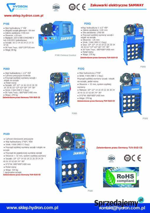 Ręczna giętarka do rur hydraulicznych BM 618 w Złotów