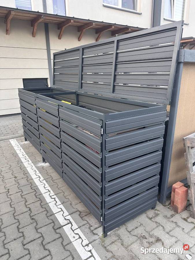 Pergole zabudowy śmietnikowe na kosze Łódź sprzedam