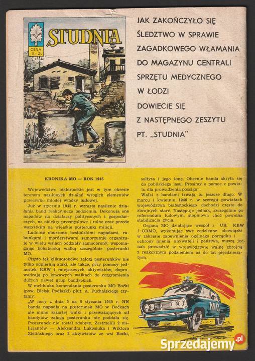 KAPITAN ŻBIK CZARNY PARASOL 1971 Łódź sprzedam