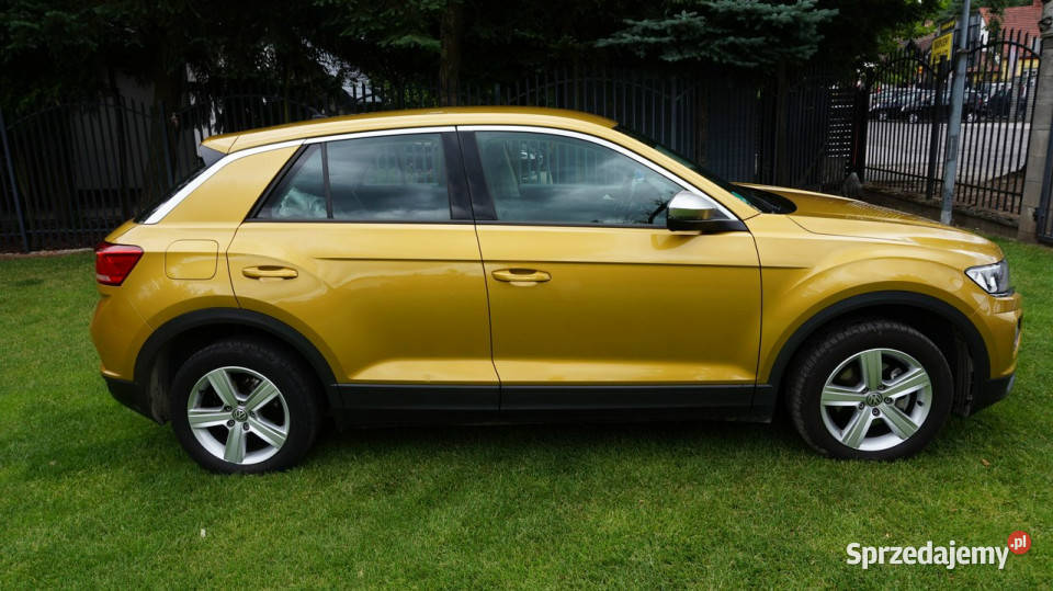 Volkswagen TRoc Super stan Gwarancja elektryczne lusterka Zielona Góra sprzedam