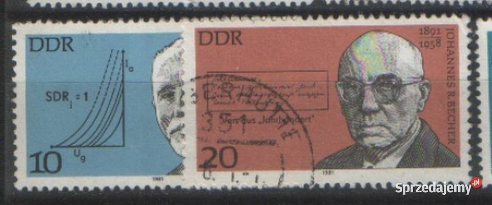 Zn NRD Mi 2603 4 kas 1981 Filatelistyka Gliwice