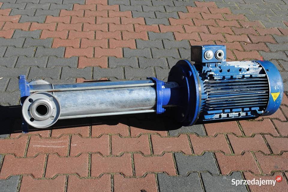 Pompa pionowa kwasoodporna z silnikiem 11kw