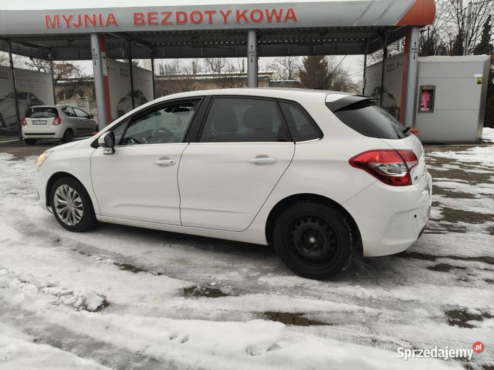 CITROEN C4 AUTOMAT 16 DIESEL OKAZJA biały Ostrów Wielkopolski