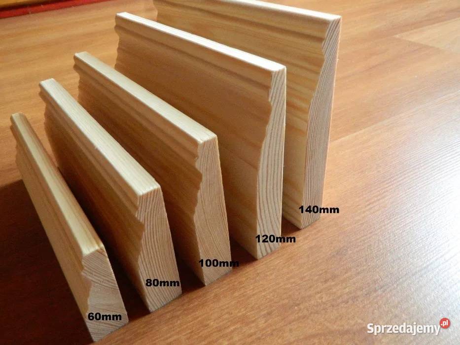 Listwa wykończeniowa drewniana frezowana sosnowa Narew