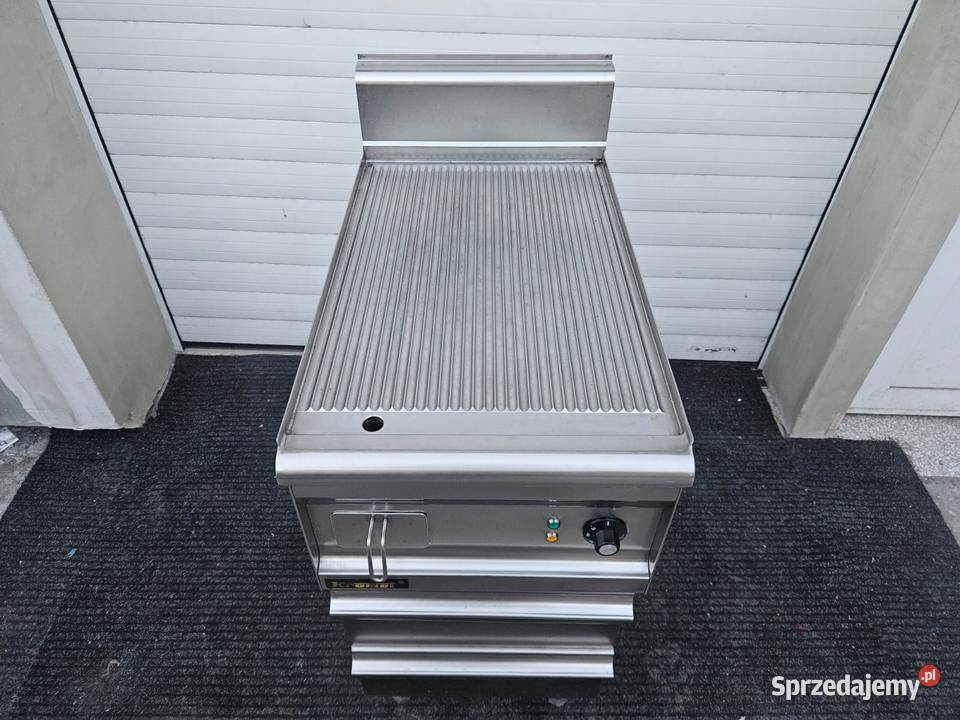 Płyta grillowa elektryczna ryflowana KROMET