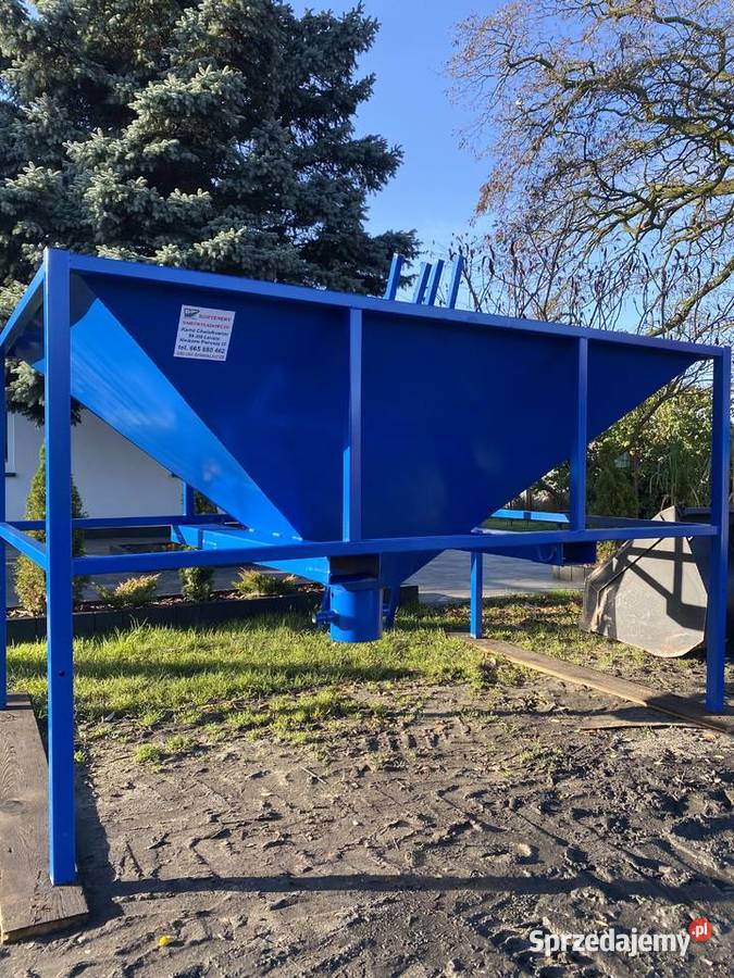 Zasobnik kosz zasypowy bufor 28 m3 Łanięta