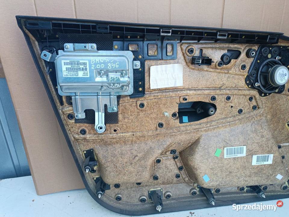 BOCZEK TAPICERKA DRZWI PRAWY PRZÓD BMW X5 E53