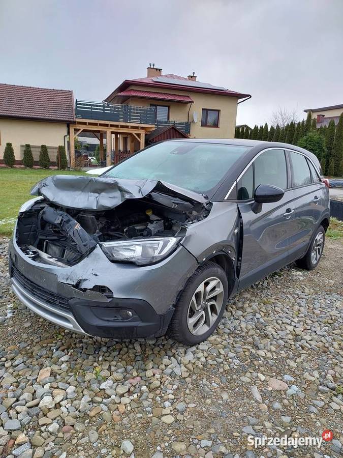 OPEL Crossland X Uszkodzony przód , silnik ok ,  niski przebieg, polecam