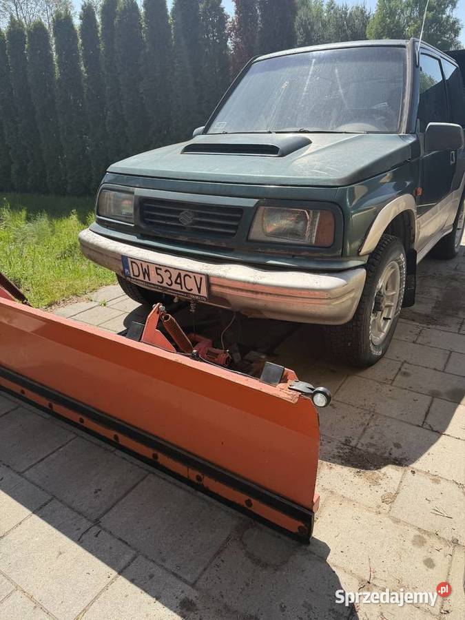 Suzuki vitara z pługiem Wrocław sprzedam