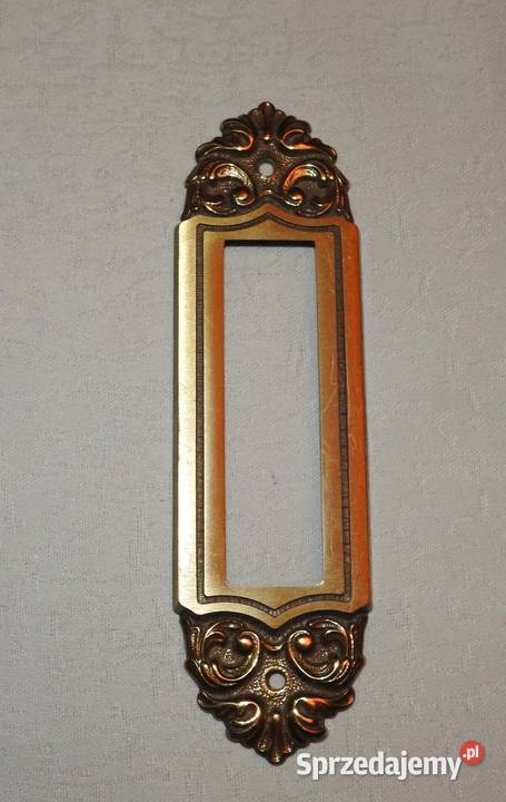 Dekoracja ozdoba na drzwi brąz mosiądz inny kolor