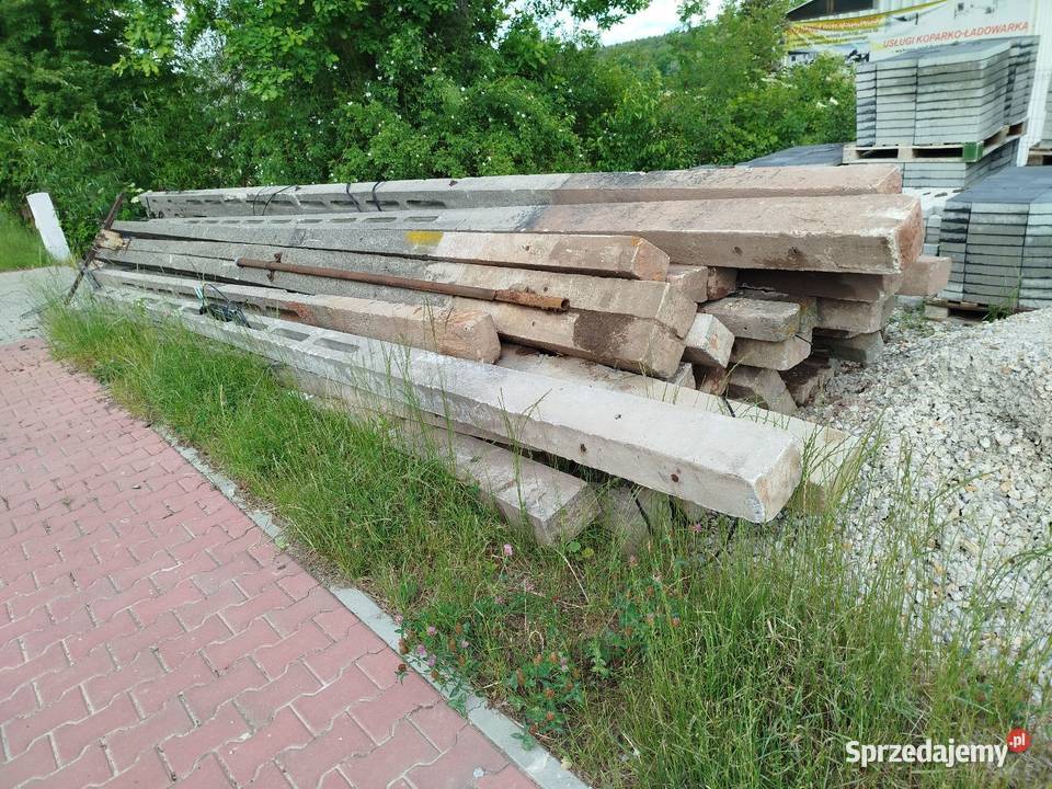 Słupy energetyczne żelbetonowe sprzedam