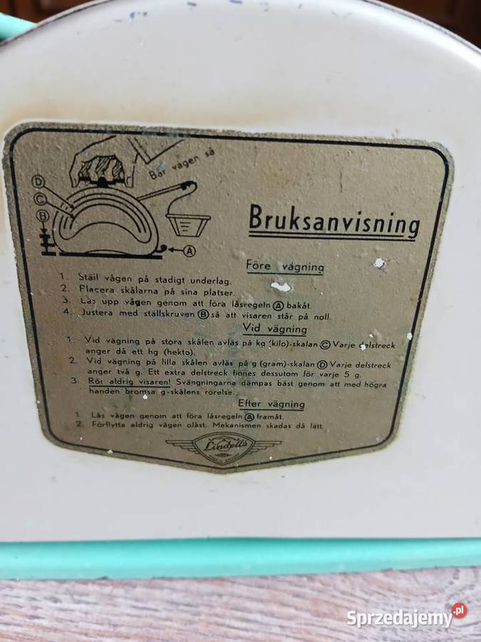 Stara waga kuchenna Kraków