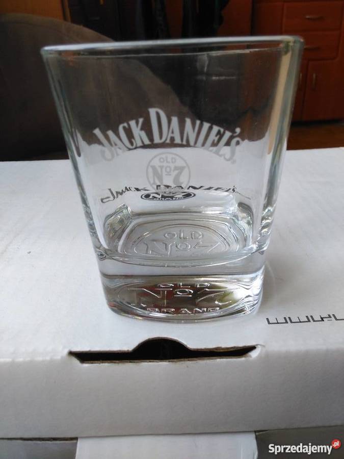 Szklanki Jack Daniels przezroczysty Wrocław sprzedam