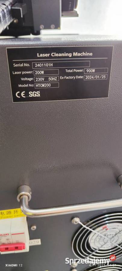 Laser czyszczący oczyszczarka laserowa Bielsk Podlaski