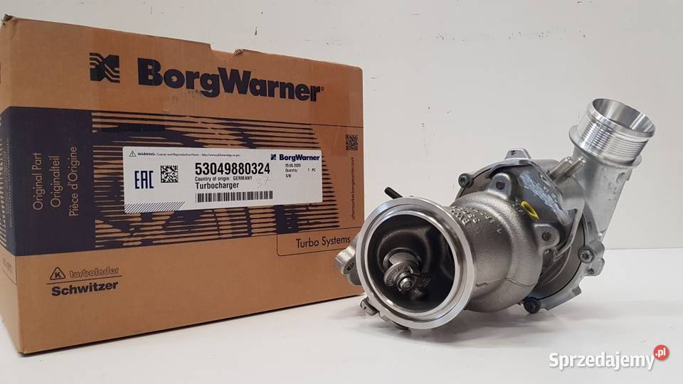 Nowa turbosprężarka BorgWarner KKK 53049880324
