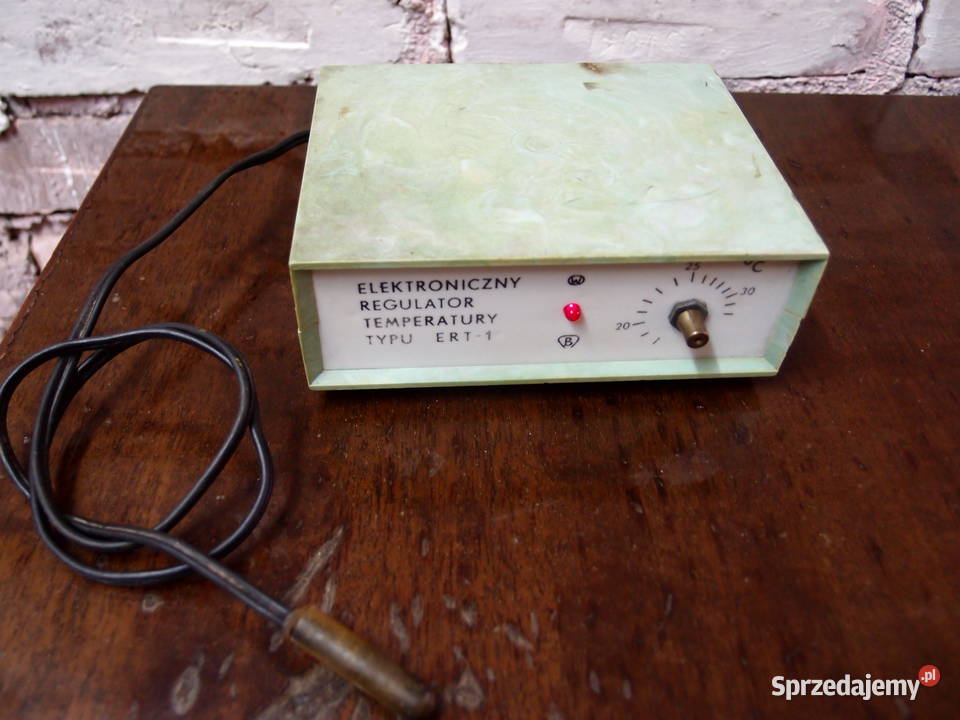 Elektroniczny regulator temp ERT1 produkcja PRL łódzkie Łódź