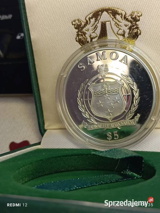 2 2000 Wyjątkowa moneta 5 dolarów Cud Warszawa