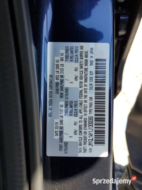 2018 MAZDA 6 GRAND TOURING RESERVE