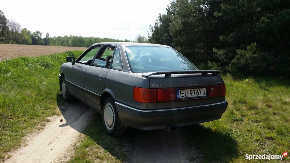 Audi 90 oryginał 23 BG KLIMATYZACJA ładne Łódź sprzedam