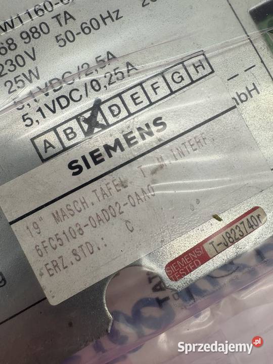 Siemens 6FC51030AD020AA0 Interface Module Warszawa