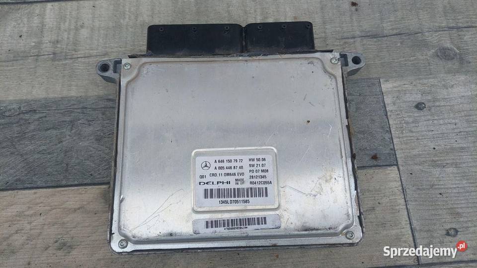 STEROWNIK SILNIKA KOMPUTER MERCEDES W204 22 CDI osobowe Gliwice