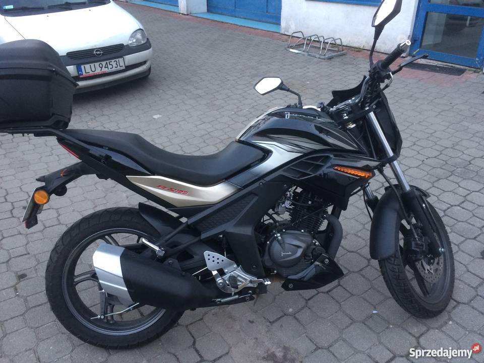 Junak 125 RS 2016 Kat B gwarancja z kufrem Warszawa sprzedam