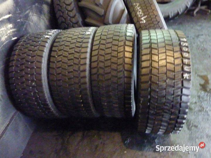 4x Opona używana ciężarowa 31545R225 BRIDGESTONE Zaścianki