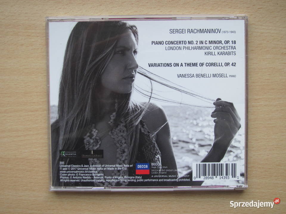 Vanessa Benelli Mosell Rachmaninov Piano Sosnowiec