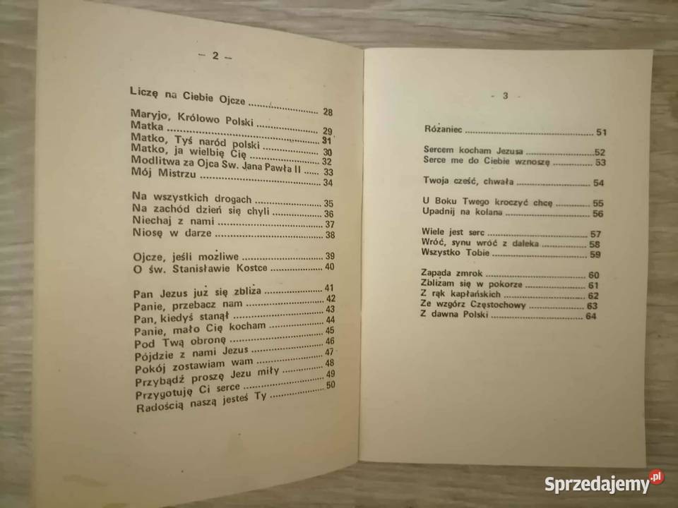 Śpiewnik Religijny Dzieci Stary