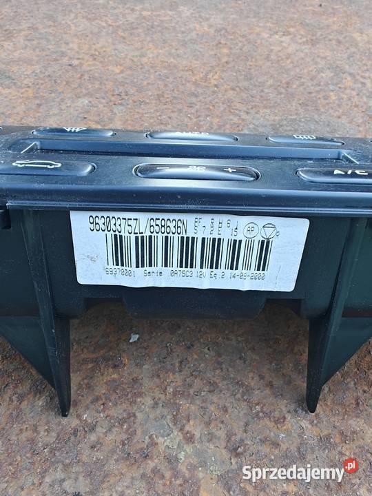 Panel klimatyzacji peugeot 406 Łagów sprzedam