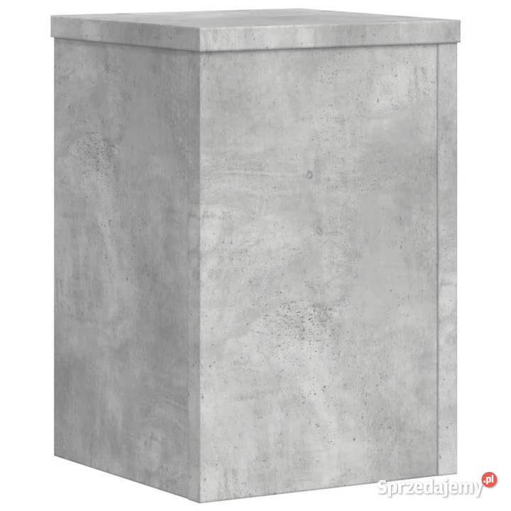 Podstawki pod doniczki 2 szarość betonu 20x20x30 mazowieckie