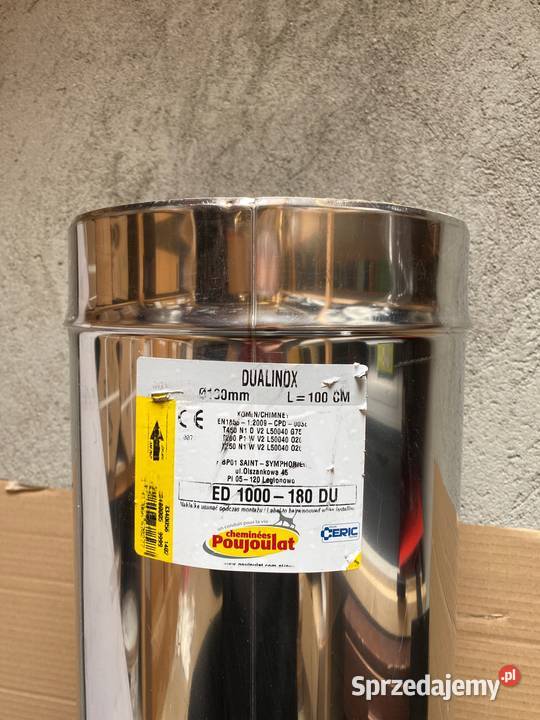 ED 1000180 DU komin systemowy izolowany fi 180 Głogów sprzedam