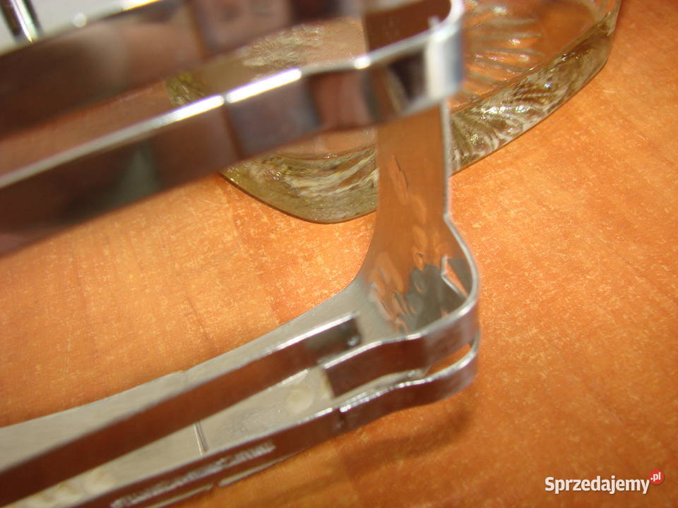 Stojadła Nierdzewne cukiernica PRL Pruszcz Gdański