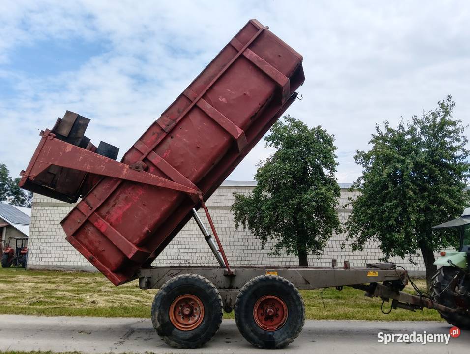 Przyczepa skorupa 13 ton Przyczepy rolnicze Liwki Szlacheckie