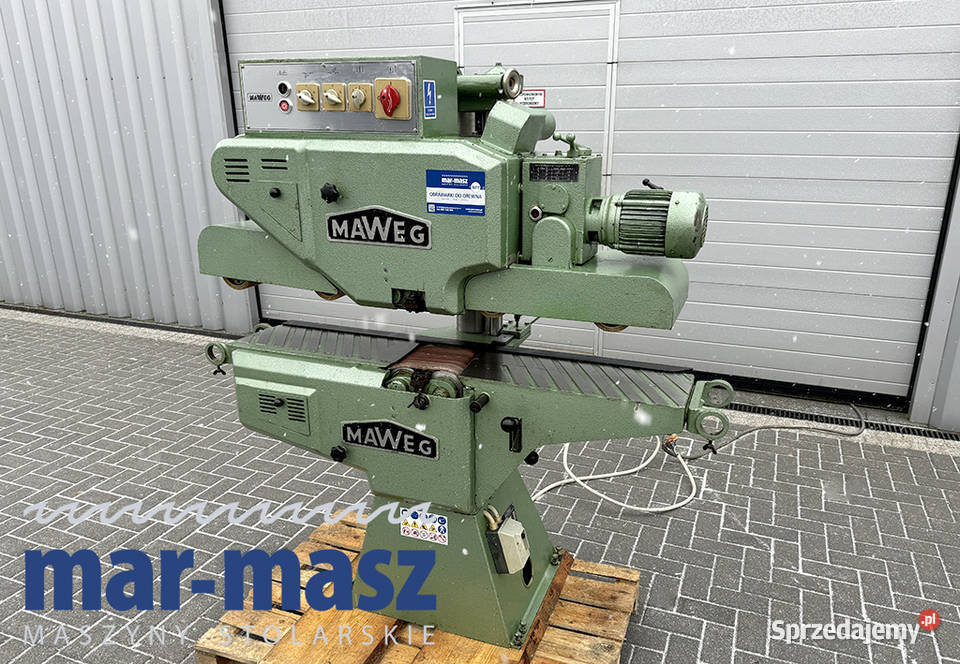 Szlifierka przelotowa MAWEG SE II pomorskie Sierakowska Huta sprzedam