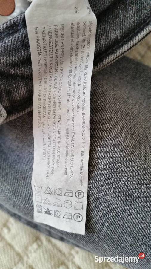 Spodnie damskie ZARA Split Skinny 36 Puławy