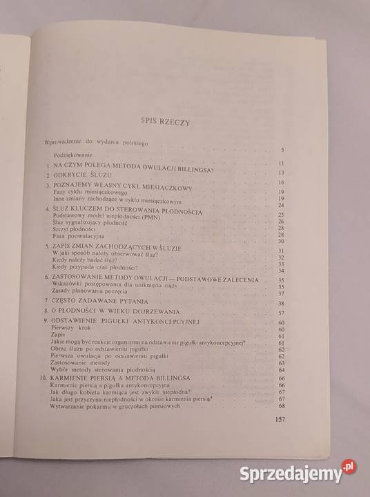 METODA BILLINGSA Evelyn Billings Ann Westmore Hajnówka sprzedam