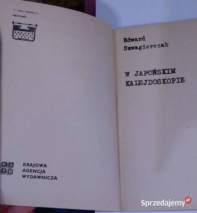 W japońskim kalejdoskopie E Szwagierczak Warszawa