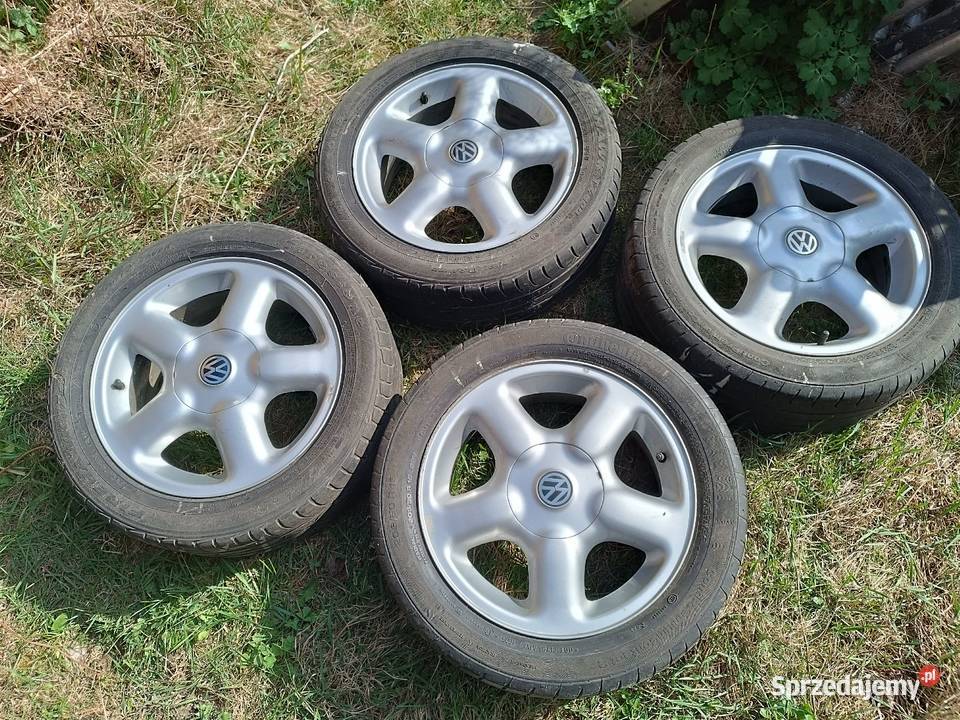 Alufelgi VW Golf 3 III felgi aluminiowe do golfa Volkswagen OE Sława sprzedam