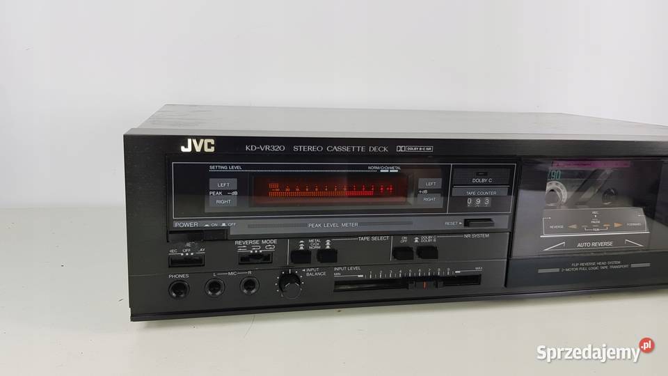 JVC KD320 Cassette Deck Stan kolekcjonerski Warszawa